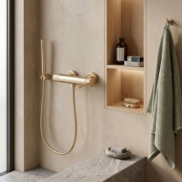 Bathtub faucet REA Venti Brush Gold
