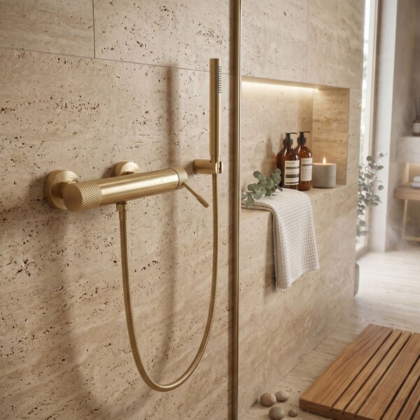 Bathtub faucet REA Venti Brush Gold