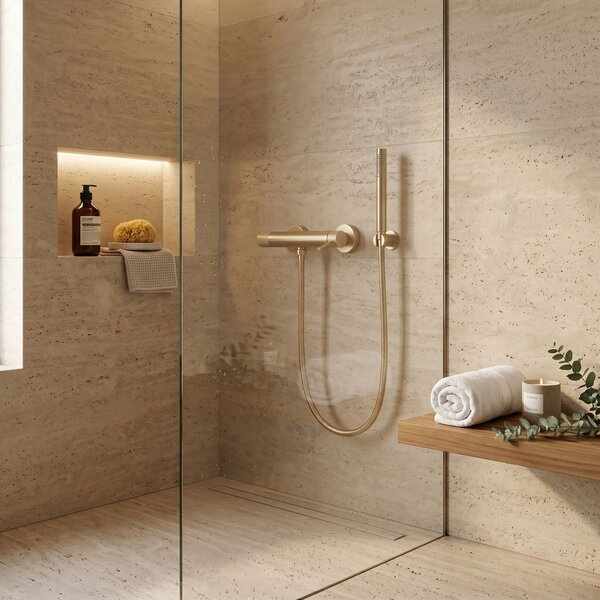Bathtub faucet REA Venti Brush Gold