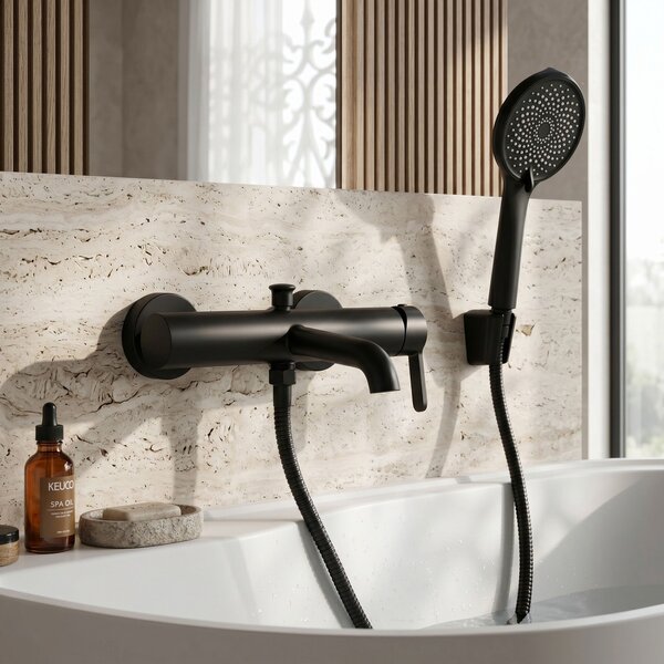 Bath faucet REA Ontario Side Black