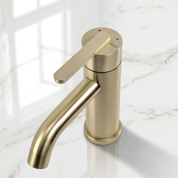 Bathroom faucet Rea Ontario Brush Gold