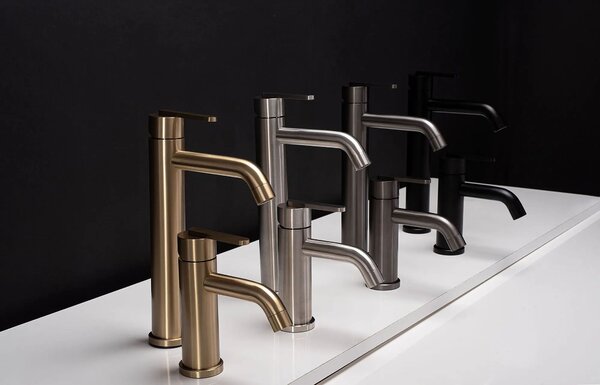 Bathroom faucet Rea Ontario Brush Gold