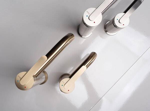 Bathroom faucet Rea Ontario Brush Gold