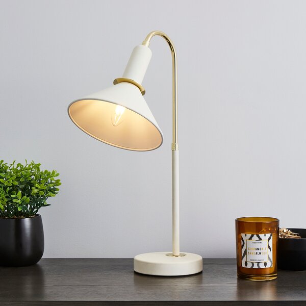 Corben Table Lamp White