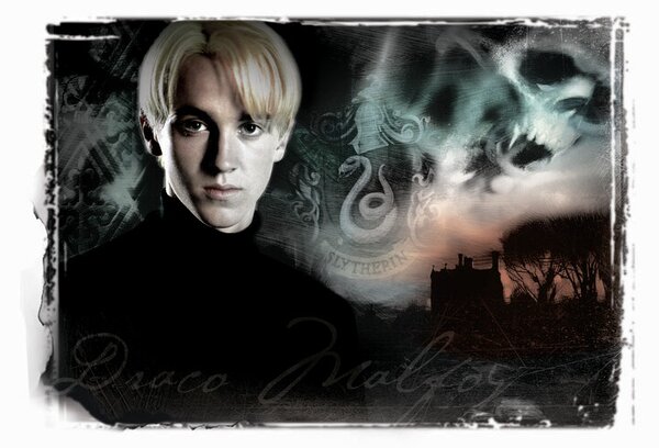 Art Poster Harry Potter - Draco Malfoy, (40 x 26.7 cm)