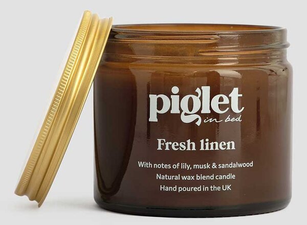 Piglet Fresh Linen Candle