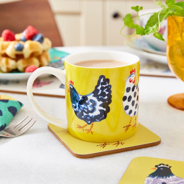 Ulster Weavers Chick Chicken Bone China Mug Yellow