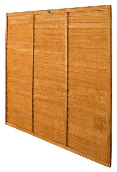 Forest Larchlap Fence Panel - 6ft x 6ft - Pack of 5