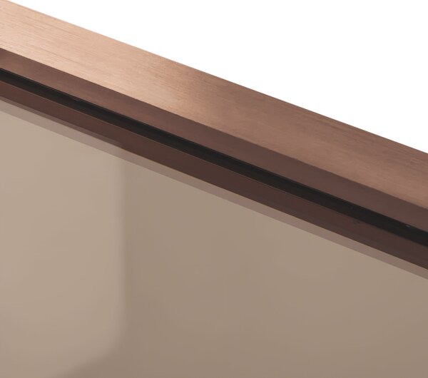 Shower enclosure DIAMOND 90x90 COPPER BRUSH