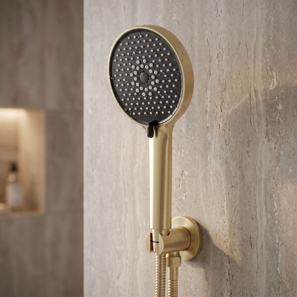 Shower system Rea Maxim Brush Gold + BOX