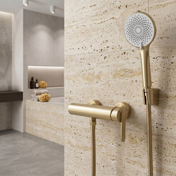 Bathtub faucet REA Ontario Side Brush Gold