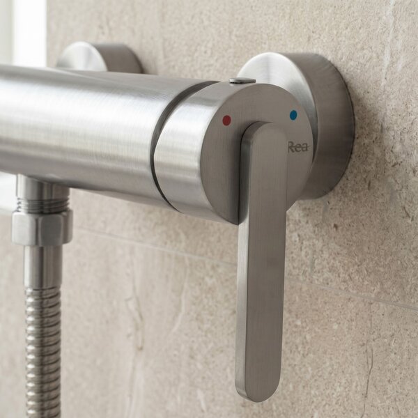 Bathtub faucet REA Ontario Side Brush Nickel