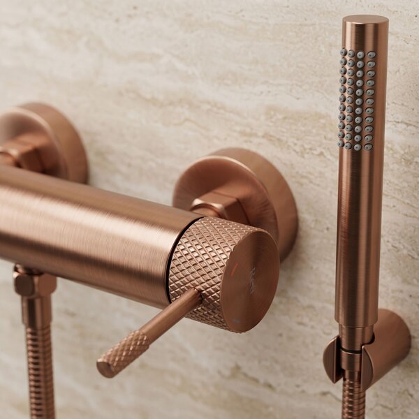 Bathtub faucet REA Venti Brush Copper