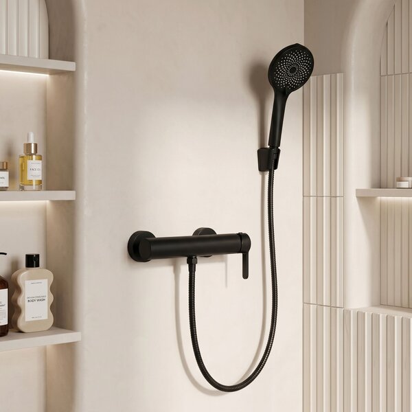 Bathtub faucet REA Ontario Side Black
