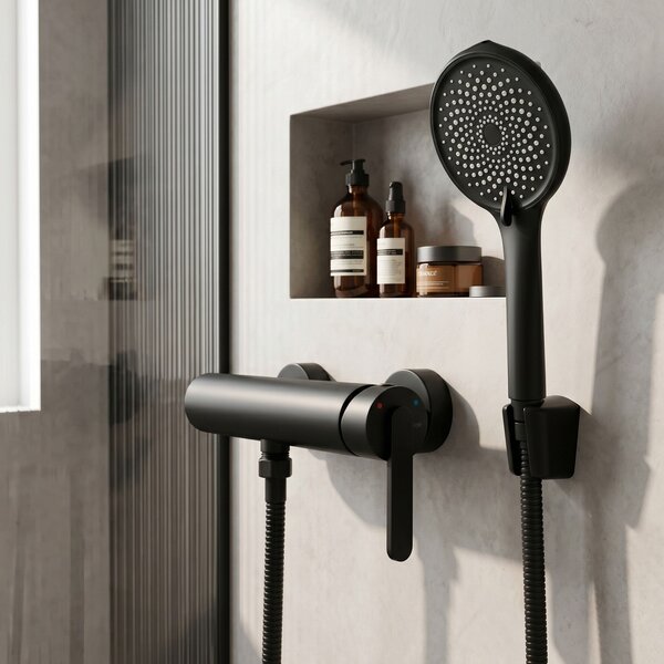 Bathtub faucet REA Ontario Side Black