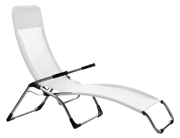 Fiam Samba sun lounger White