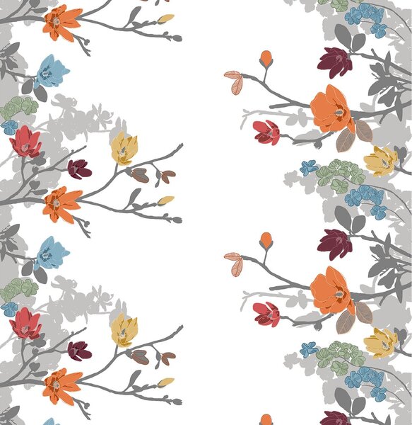 Arvidssons Textil Grandiflora fabric Multi