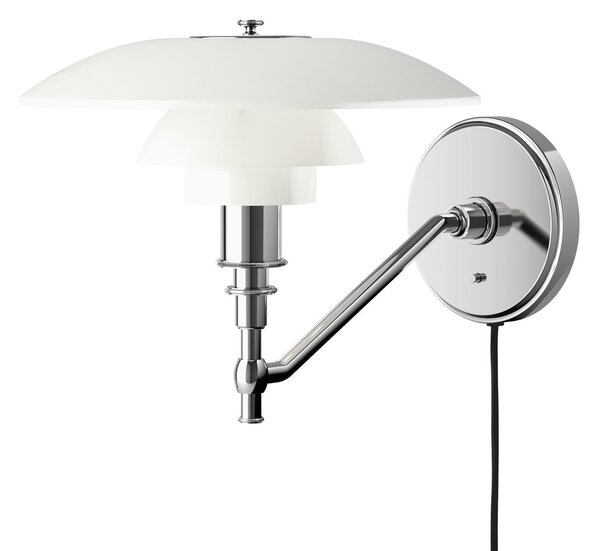 Louis Poulsen PH 3/2 wall lamp Chome