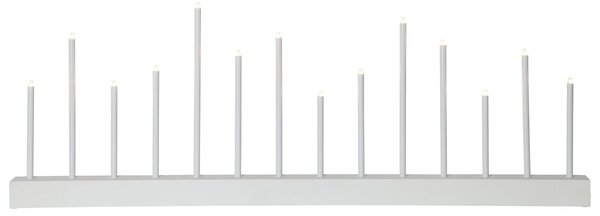 Star Trading Echo advent candle arch white