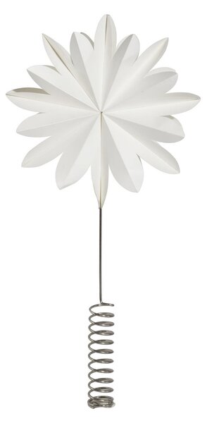 Watt & Veke Karla tree top star 35 cm White