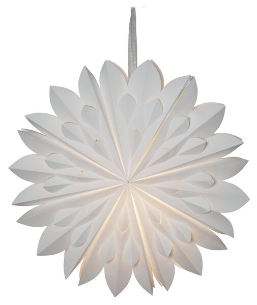 Star Trading Clipp advent star Ø60 cm White