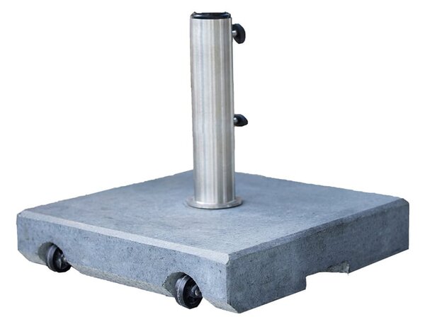 Cane-line Cane-line Parasol base with wheels 50 kg Granite