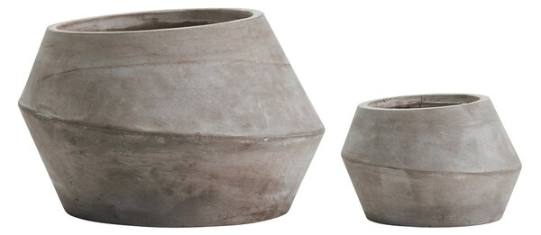 House Doctor Mysa flower pot 2 pieces Ø24 cm and Ø37 cm