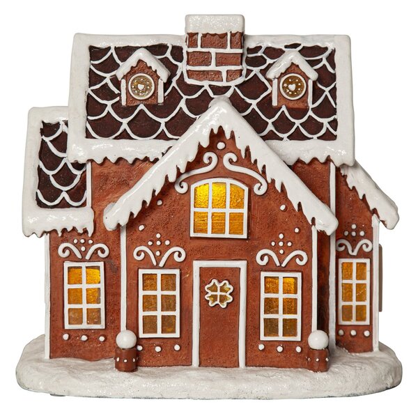 Star Trading Gingerville panorama Christmas lights Brown