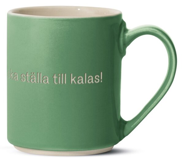 Design House Stockholm Astrid Lindgren mug, jag vet en som ska… Swedish text