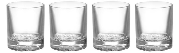 Orrefors Carat old fashioned glass 21 cl 4-pack Clear