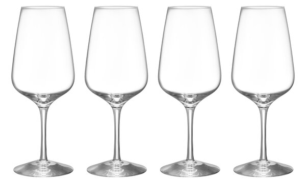 Orrefors Pulse wine glass 38 cl 4-pack Clear