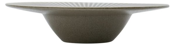 House Doctor Pleat pasta plate Ø26 cm Grey-brown