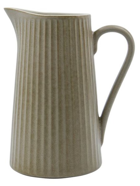 House Doctor Pleat jug 1.28 L Grey-brown