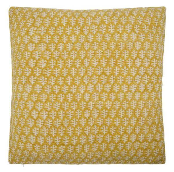 House Doctor Relief cushion cover 50x50 cm Yellow