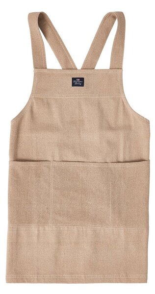 Lexington Organic Cotton Twill apron Beige