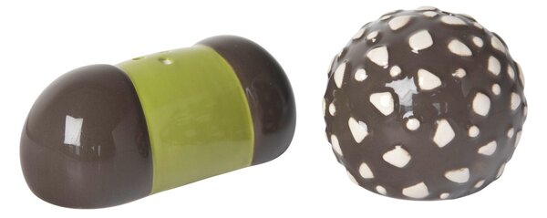 Pluto Design Like a Swede salt & pepper mills Brown-green-white