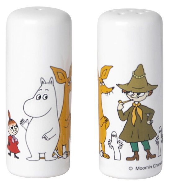 Pluto Design Moomin friends salt & pepper mills White-multi