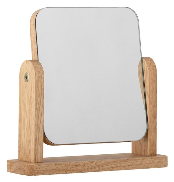 Bloomingville Isle table mirror 23x23 cm Rubberwood