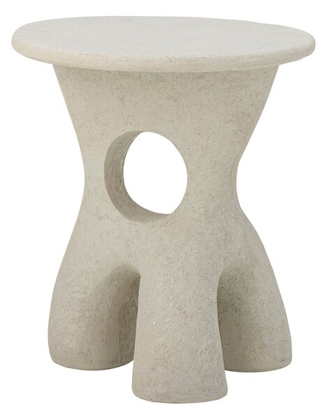 Bloomingville Amiee side table Ø37x43,5 cm White