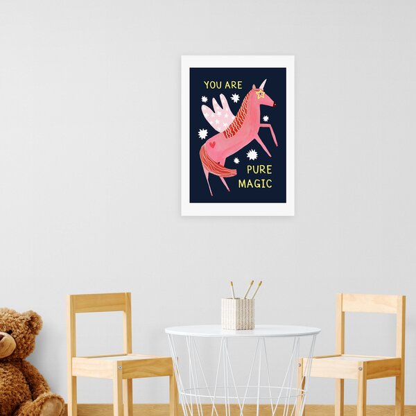 Magic Unicorn Print Pink