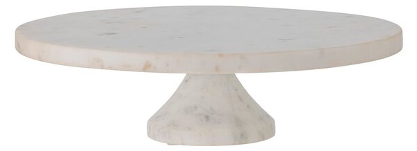 Bloomingville Fenya cake plate Ø30x9 cm White marble