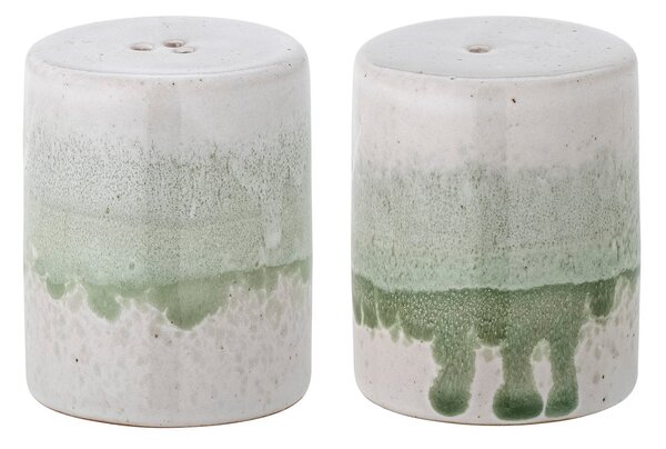 Bloomingville Paula salt and pepper shaker Green