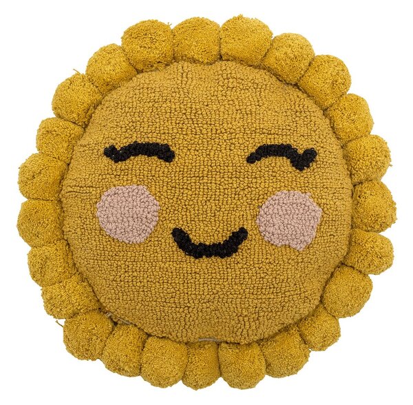 Bloomingville Vigge cushion Ø30 cm Yellow sun