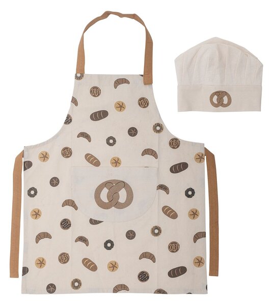 Bloomingville Snorre apron set of 2 Brown