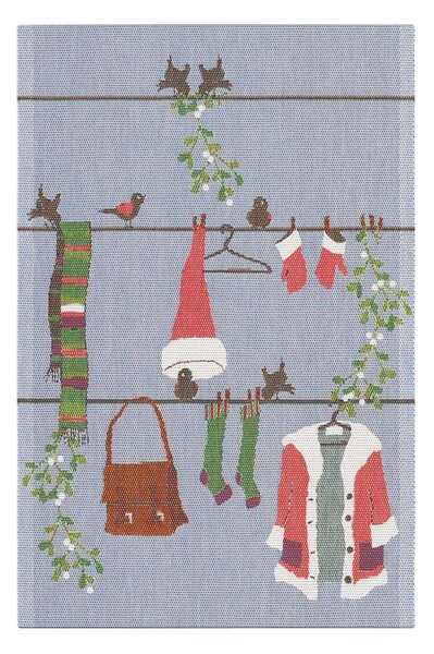 Ekelund Linneväveri Tomtelina kitchen towel 40x60 cm Multi