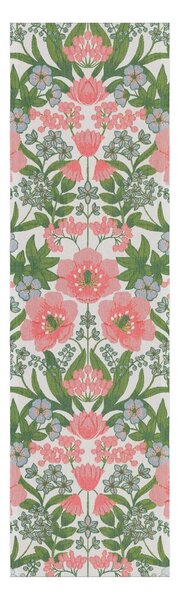 Ekelund Linneväveri Bettys tulpaner table runner 35x120 cm Pink-green