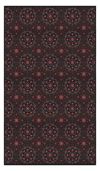 Ekelund Linneväveri Betty's jul tablecloth 145x250 cm Red-black