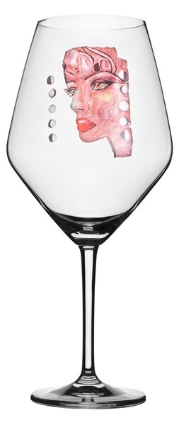 Carolina Gynning Moonlight Queen wine glass 75 cl Pink