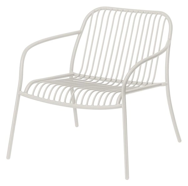 Blomus YUA WIRE lounge chair Silk grey