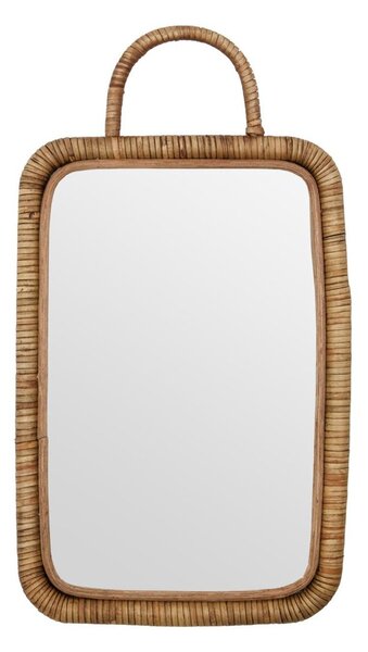 Meraki Baki mirror with frame 24x36 cm Nature